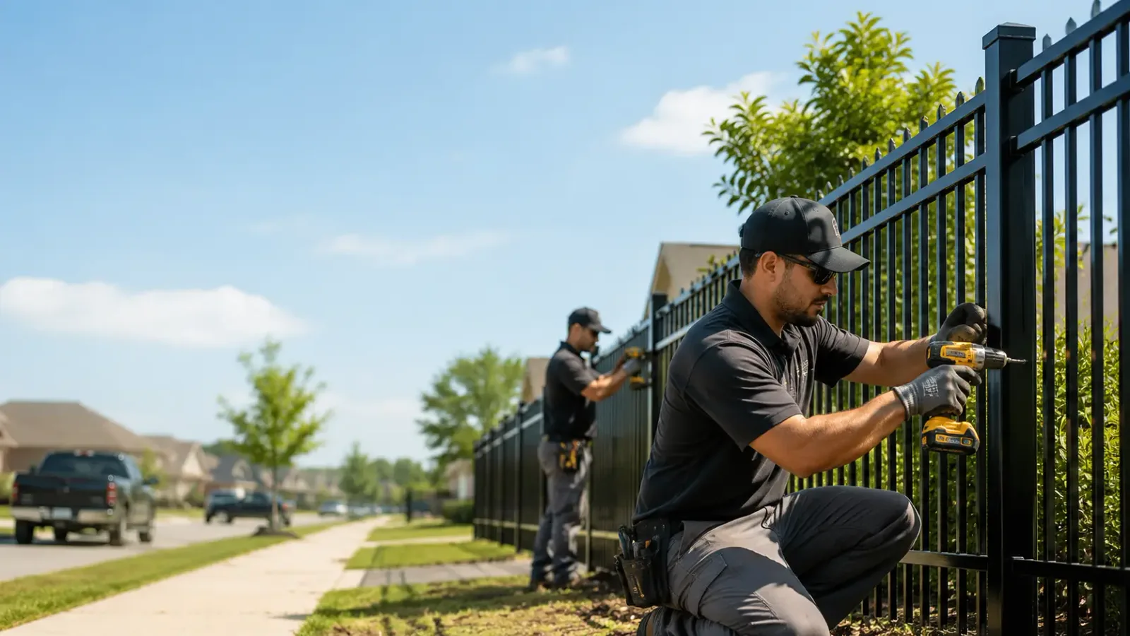 Metal Fence Installation in Taylor, PA
